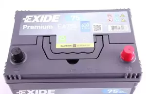 Аккумулятор Exide EA754 фотография 1.