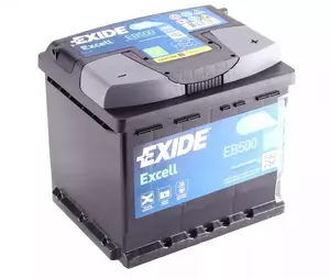 Акумулятор на Лянча Прізма  Exide EB500.