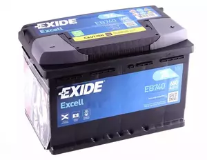 Аккумулятор на Сеат Толедо  Exide EB740.