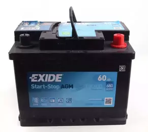 Аккумулятор Exide EK600 фотография 1.