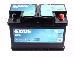 Аккумулятор Exide EL700 фотография 1.