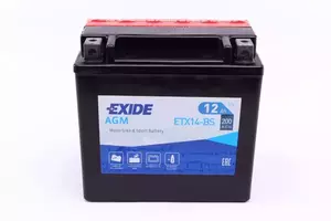 Аккумулятор Exide ETX14-BS фотография 3.