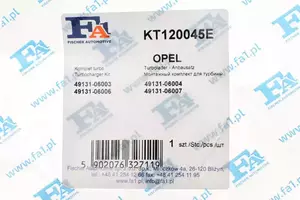 Монтажний комплект турбіни Fa1 KT120045E фотографія 5.