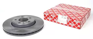 Вентилируемый передний тормозной диск на Опель Виваро  Febi 22698.