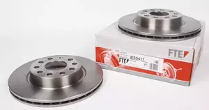 Вентильований гальмівний диск FTE BS5417.