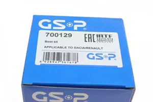 Комплект пильовика ШРУСа GSP 700129 фотографія 7.