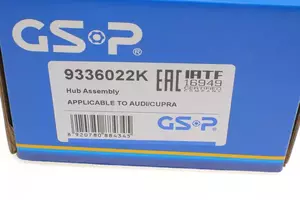 Ступичний підшипник GSP 9336022K фотографія 6.