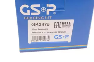 Ступичний підшипник GSP GK3475 фотографія 7.