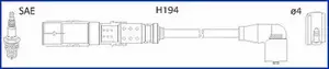 Высоковольтные провода зажигания на Фольксваген Джетта  Hitachi 134791.