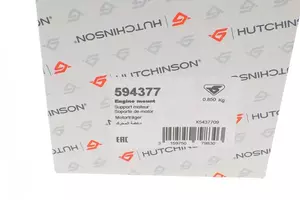 Подушка двигателя Hutchinson 594377 фотография 4.