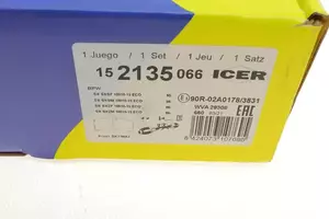 Тормозные колодки Icer 152135-066.