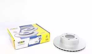 Вентильований гальмівний диск Icer 78BD6848-1.