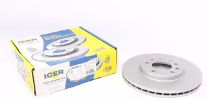 Вентильований гальмівний диск Icer 78BD9060-2.