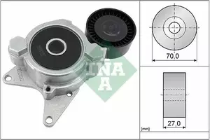 Натяжитель ремня генератора Ina 534 0174 10 фотография 4.