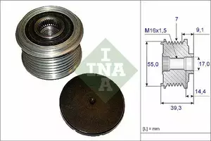 Муфта генератора Ina 535 0142 10 фотография 5.