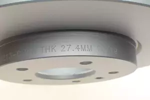 Вентильований гальмівний диск Kavo Parts BR-1213-C фотографія 2.