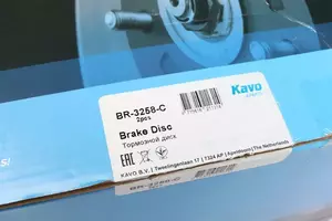 Вентилируемый тормозной диск Kavo Parts BR-3258-C фотография 4.