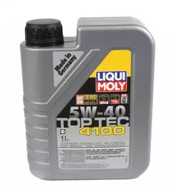 Моторне масло Liqui Moly TOP TEC 4100 5W-40 1 л (7500) фотографія 0.