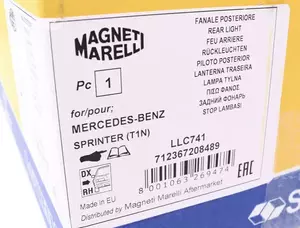 Задний правый фонарь Magneti Marelli 712367208489 фотография 3.