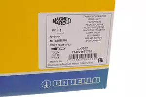 Задній лівий ліхтар Magneti Marelli 714021670701 фотографія 7.