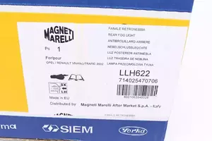 Задній лівий ліхтар Magneti Marelli 714025470706 фотографія 4.