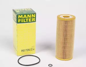Масляный фильтр на Ауди A4  Mann-Filter HU 726/2 x.