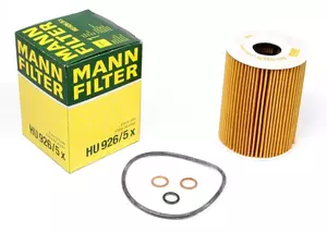 Масляный фильтр на BMW E60 Mann-Filter HU 926/5 x.