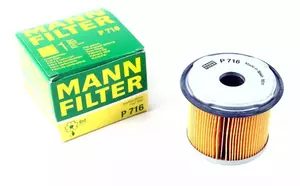 Топливный фильтр на Peugeot 309  Mann-Filter P 716.