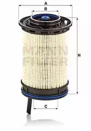 Паливний фільтр на Ауді Ку7  Mann-Filter PU 10 011 z.