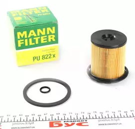 Топливный фильтр Mann-Filter PU 822 x.