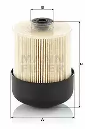 Топливный фильтр на Nissan NV400  Mann-Filter PU 9009 z KIT.