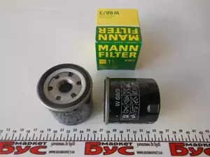 Масляний фільтр Mann-Filter W 68/3 фотографія 2.