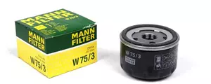 Масляний фільтр на Рено Кангу  Mann-Filter W 75/3.