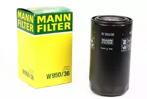 Масляний фільтр Mann-Filter W 950/36 фотографія 1.