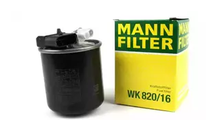 Топливный фильтр Mann-Filter WK 820/16 фотография 1.