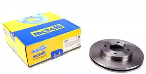 Вентильований гальмівний диск на Renault Megane  Metelli 23-0110.