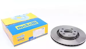 Вентильований гальмівний диск на Opel Kadett  Metelli 23-0166.
