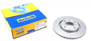 Вентильований гальмівний диск на Peugeot 1007  Metelli 23-0555C.