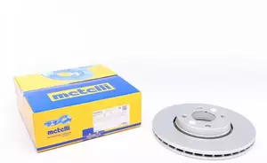 Вентилируемый передний тормозной диск на Ниссан Тиида  Metelli 23-0641C.