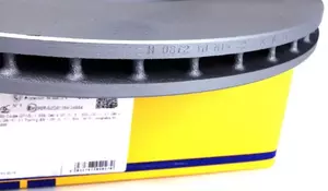 Вентилируемый передний тормозной диск Metelli 23-0872C фотография 3.