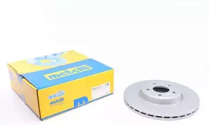 Вентильований передній гальмівний диск на Ауді A4 Олроуд  Metelli 23-0917C.