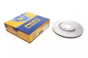 Вентильований передній гальмівний диск на Citroen DS5  Metelli 23-0985C.