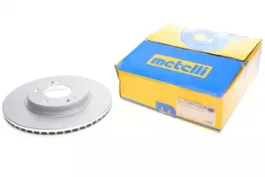Вентильований передній гальмівний диск Metelli 23-1377C.