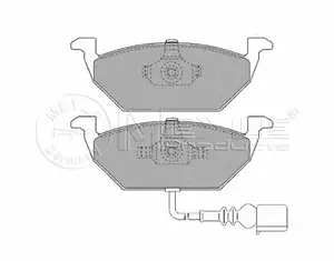 Переднї гальмівні колодки Meyle 025 231 3119/W фотографія 2.
