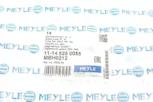 Шланг тормозной передний левый Meyle 11-14 525 0055 фотография 7.
