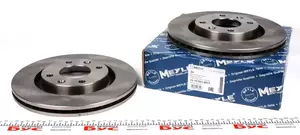 Вентилируемый передний тормозной диск Meyle 11-15 521 0017.