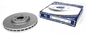 Вентилируемый передний тормозной диск Meyle 11-15 521 0035/PD фотография 1.