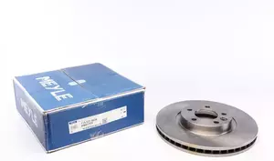 Вентильований передній гальмівний диск на Фольксваген Траспортер Т5 Meyle 115 521 0038.