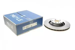 Вентилируемый передний тормозной диск на Ауди А6 Олроуд  Meyle 115 521 1099.