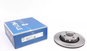 Вентилируемый передний тормозной диск Meyle 115 521 1110 фотография 0.